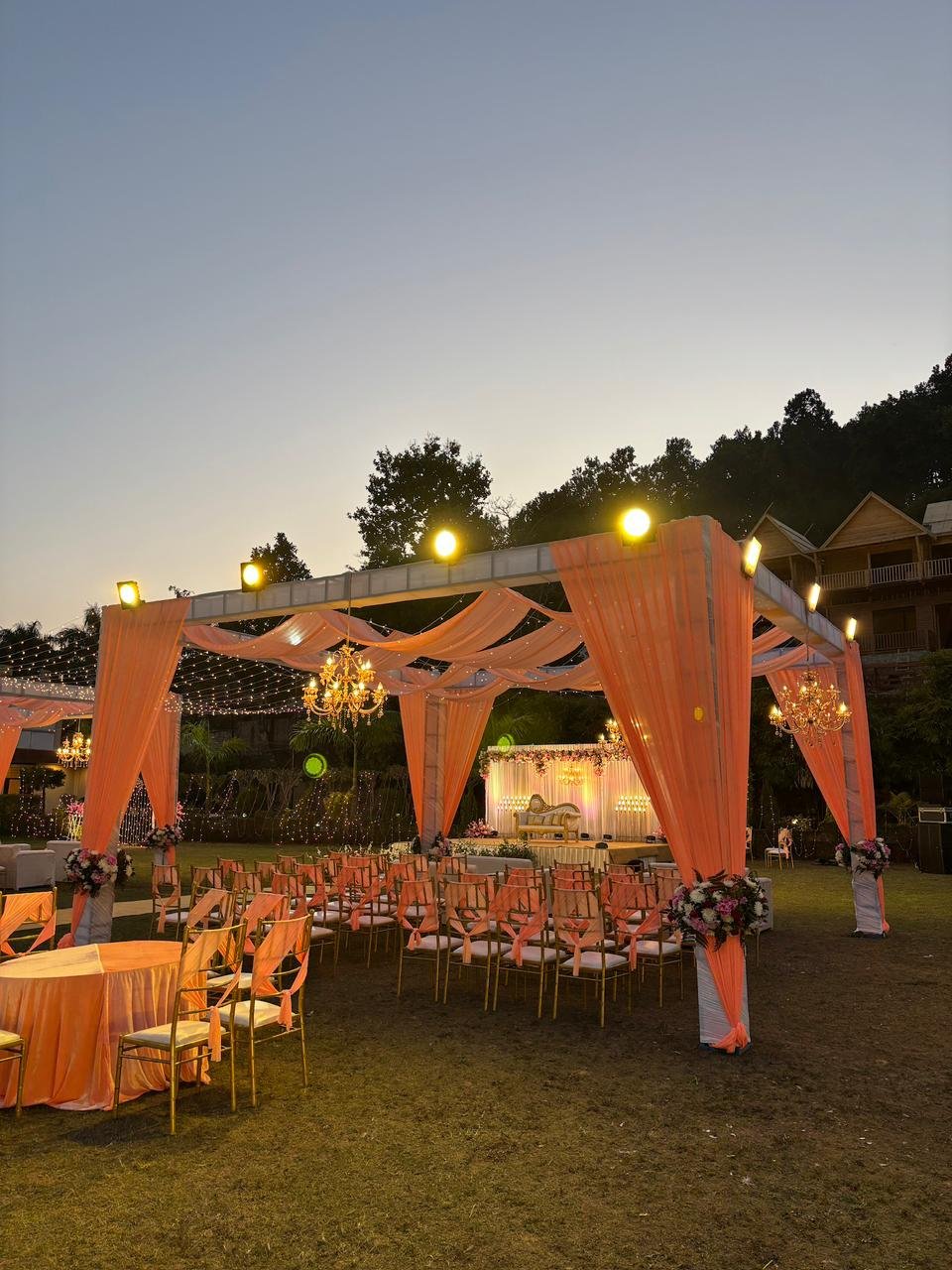 Poolside Reception